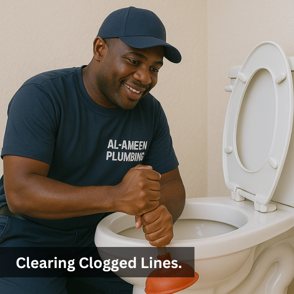 Clearing Clogged Lines.